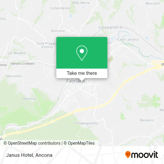 Janus Hotel map