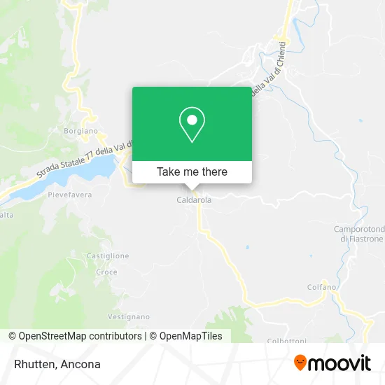 Rhutten map