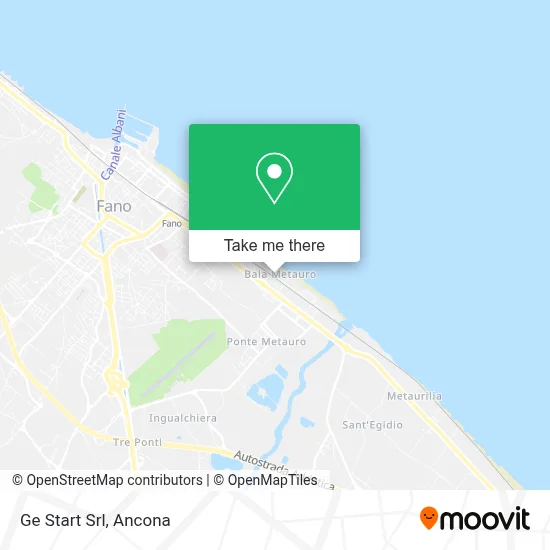 Ge Start Srl map