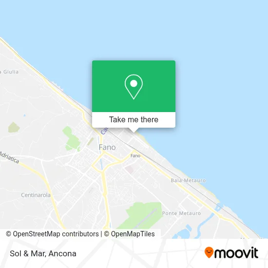 Sol & Mar map