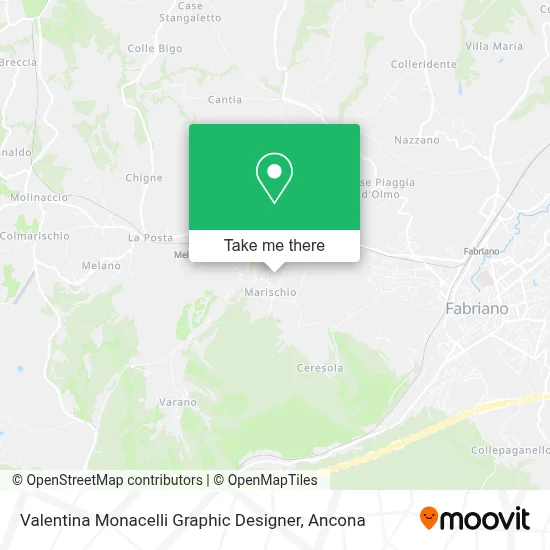 Valentina Monacelli Graphic Designer map