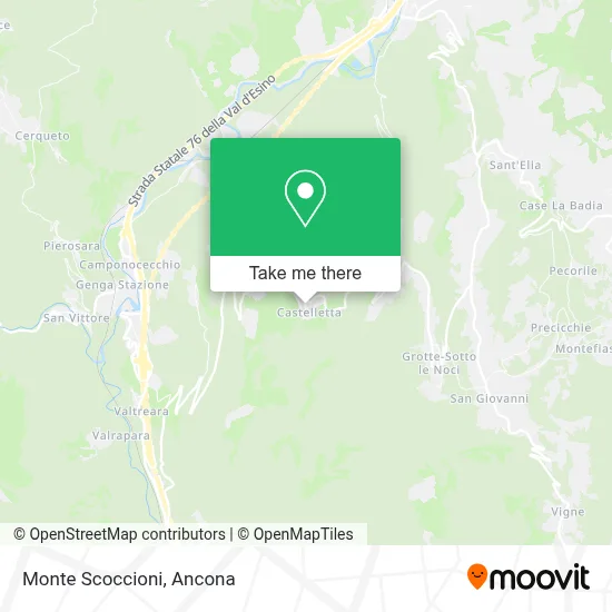Monte Scoccioni map