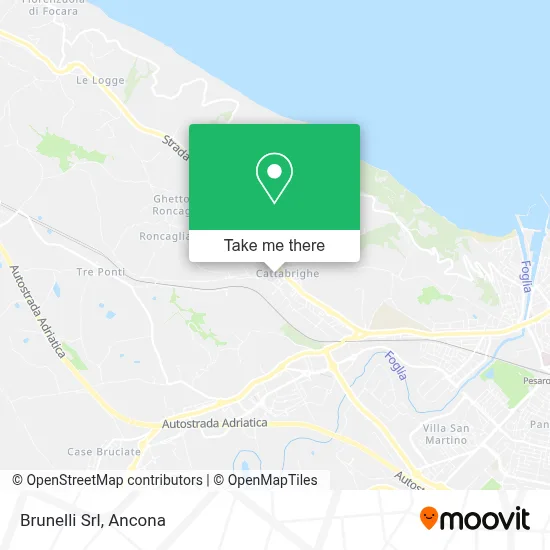 Brunelli Srl map