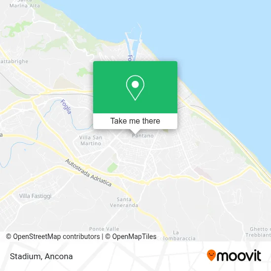 Stadium map