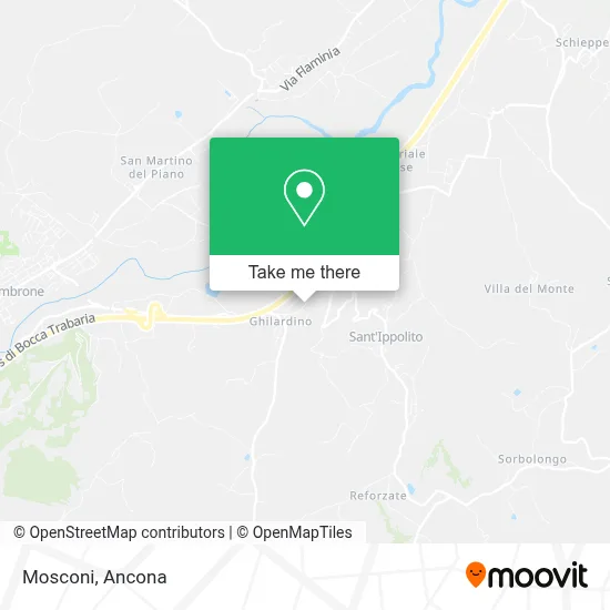 Mosconi map