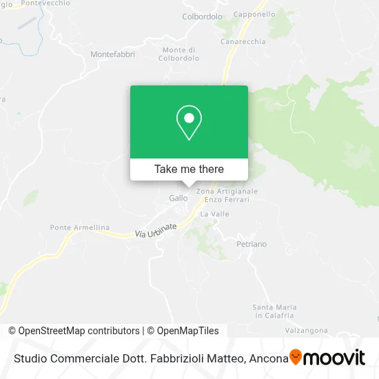 Studio Commerciale Dott. Fabbrizioli Matteo map
