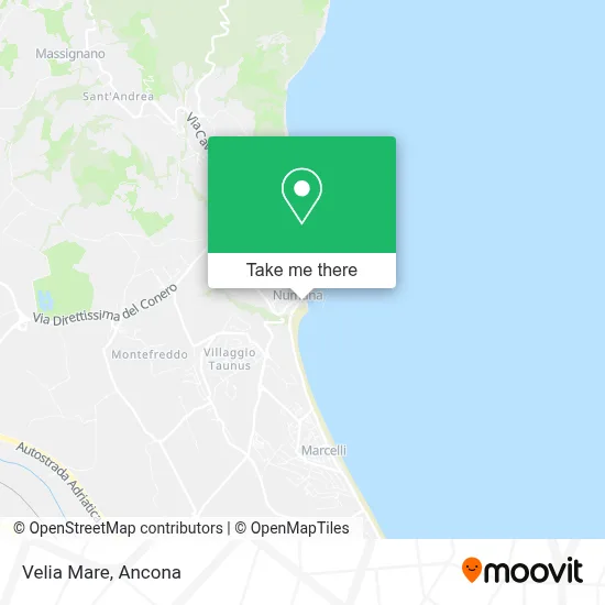 Velia Mare map
