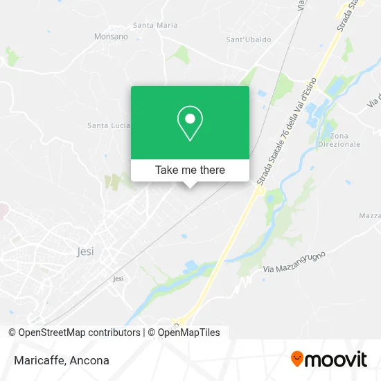 Maricaffe map