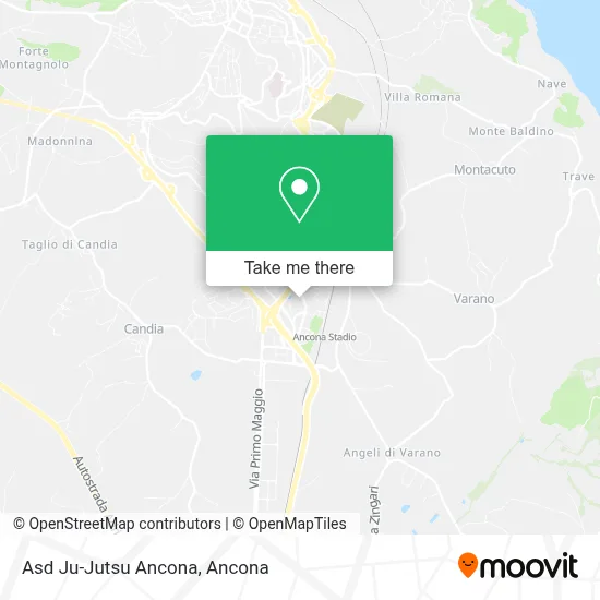 Asd Ju-Jutsu Ancona map
