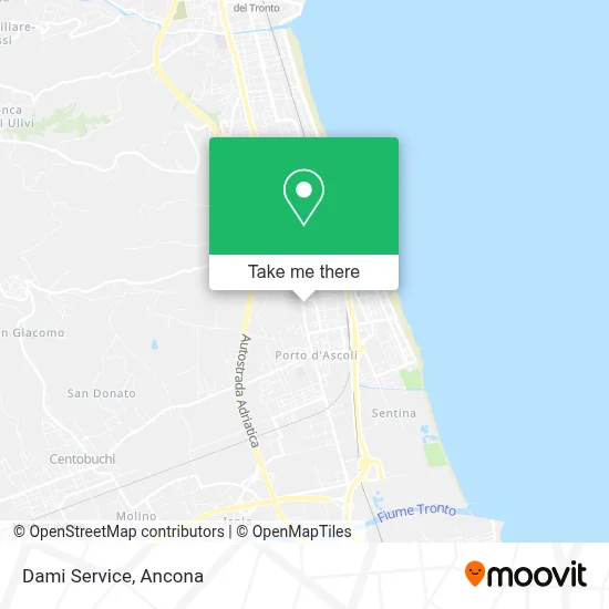 Dami Service map