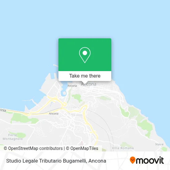 Studio Legale Tributario Bugamelli map