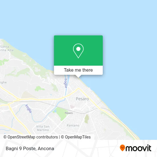 Bagni 9 Poste map