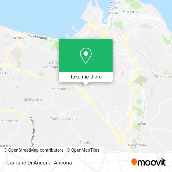 Comune Di Ancona map