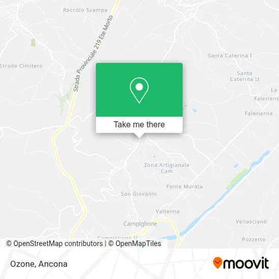 Ozone map
