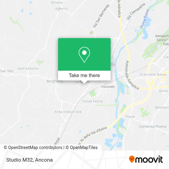 Studio M32 map