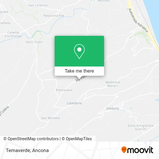 Temaverde map