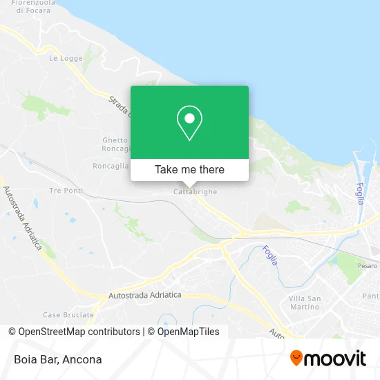 Boia Bar map
