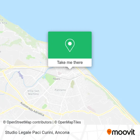Studio Legale Paci Curini map