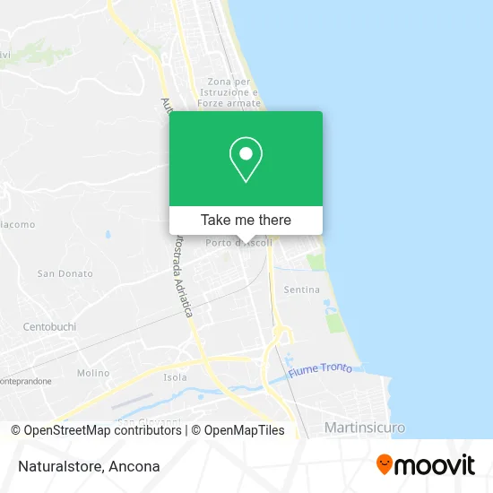 Naturalstore map