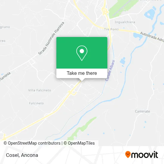 Cosel map