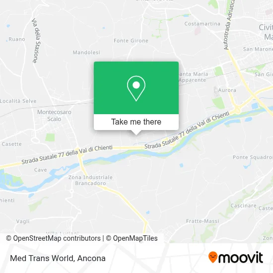 Med Trans World map
