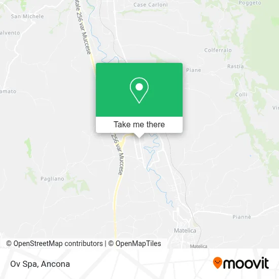 Ov Spa map