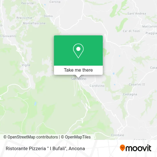 Ristorante Pizzeria " I Bufali" map