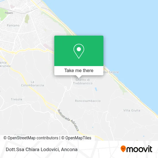 Dott.Ssa Chiara Lodovici map