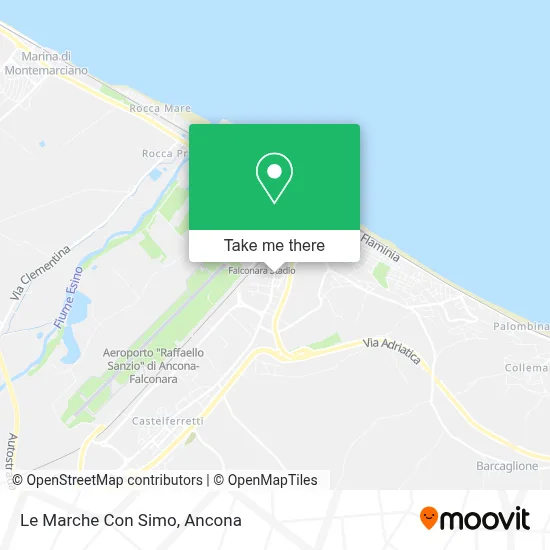 Le Marche Con Simo map