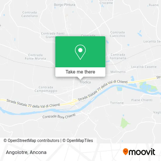 Angolotre map