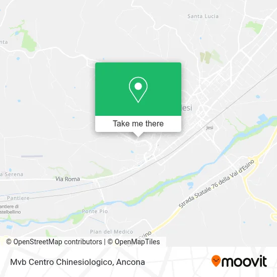Mvb Centro Chinesiologico map