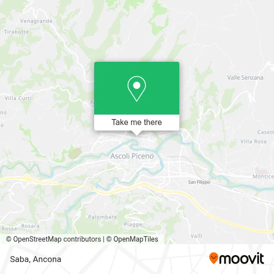 Saba map