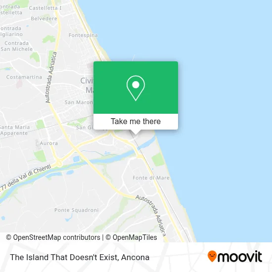 The Island That Doesn't Exist map