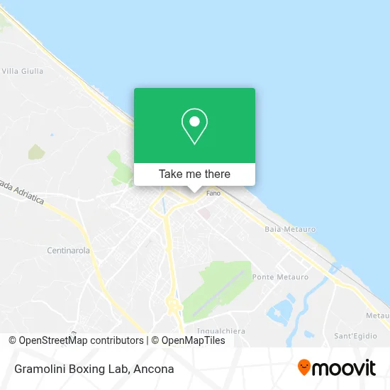 Gramolini Boxing Lab map