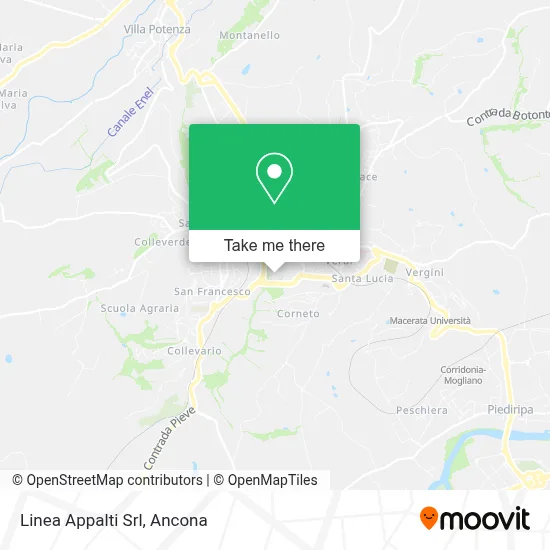 Linea Appalti Srl map
