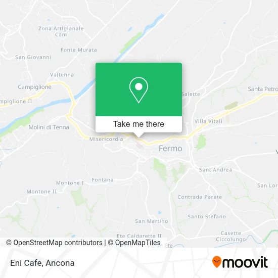 Eni Cafe map