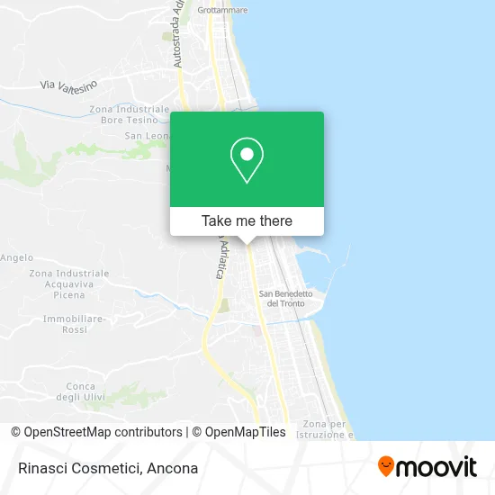 Rinasci Cosmetici map