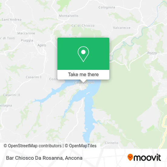 Bar Chiosco Da Rosanna map