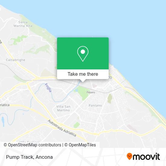 Pump Track map