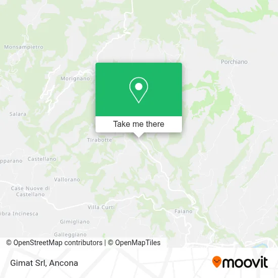 Gimat Srl map
