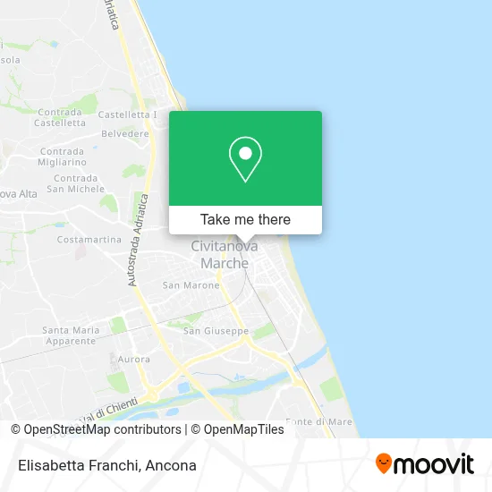 Elisabetta Franchi map