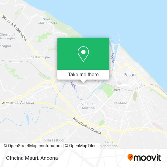 Officina Mauri map