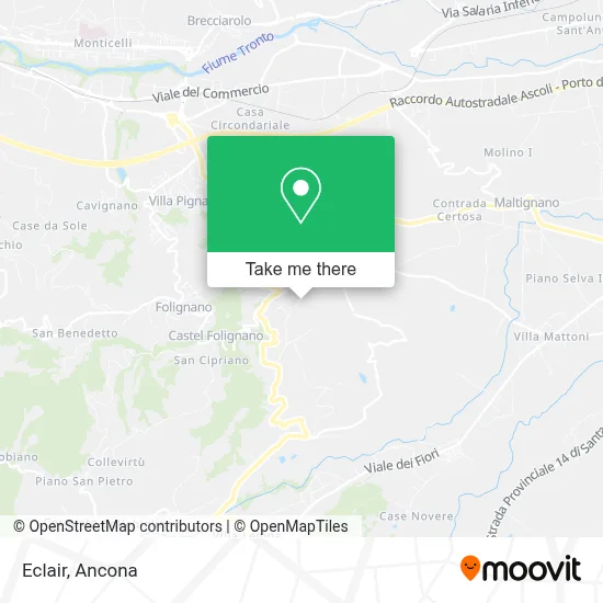 Eclair map