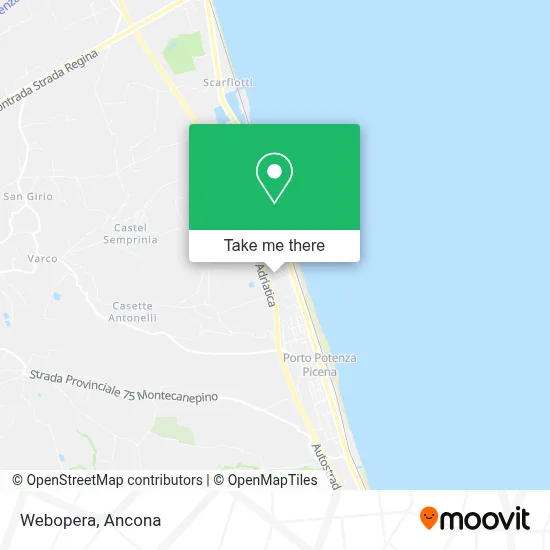 Webopera map
