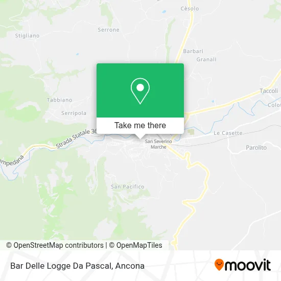 Bar Delle Logge Da Pascal map