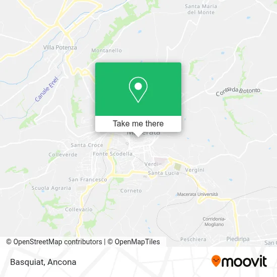 Basquiat map