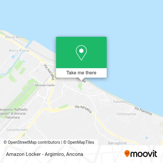 Amazon Locker - Argimiro map