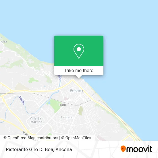 Ristorante Giro Di Boa map