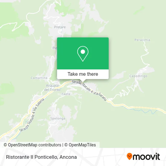 Ristorante Il Ponticello map