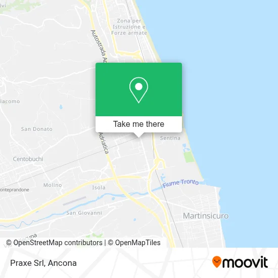 Praxe Srl map